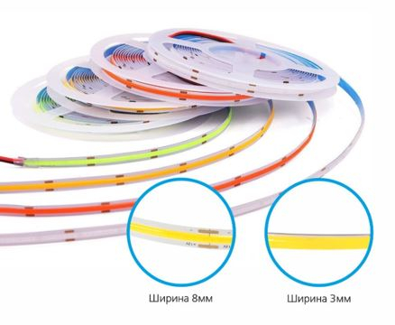 ����� ������������ LE COB 8�� ���������� IP20 12� , 3�� (5�)