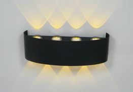���������� ������������ ������� (���������) LE LED GLP 8W 3K ; IP54 Molecule ��. ������